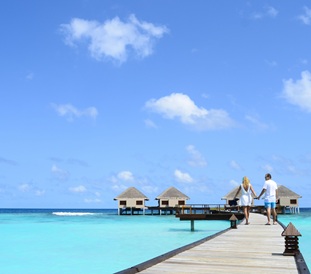 Maldives honeymoon